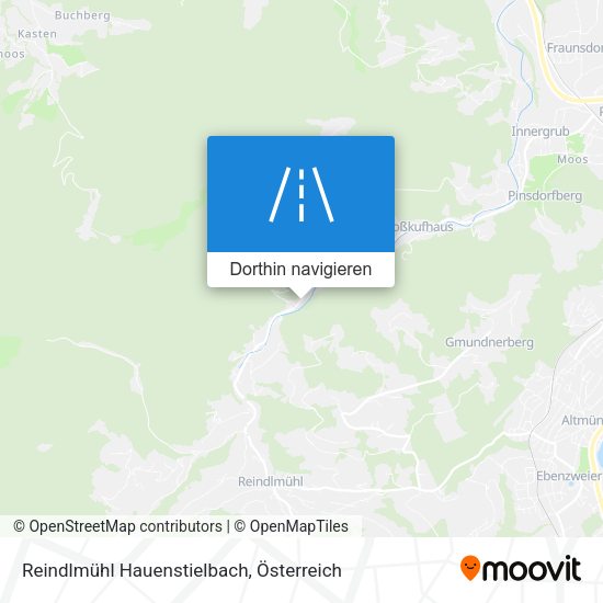 Reindlmühl Hauenstielbach Karte