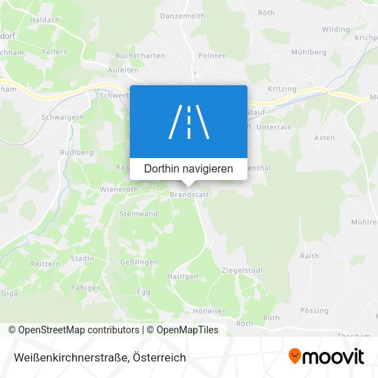 Weißenkirchnerstraße Karte