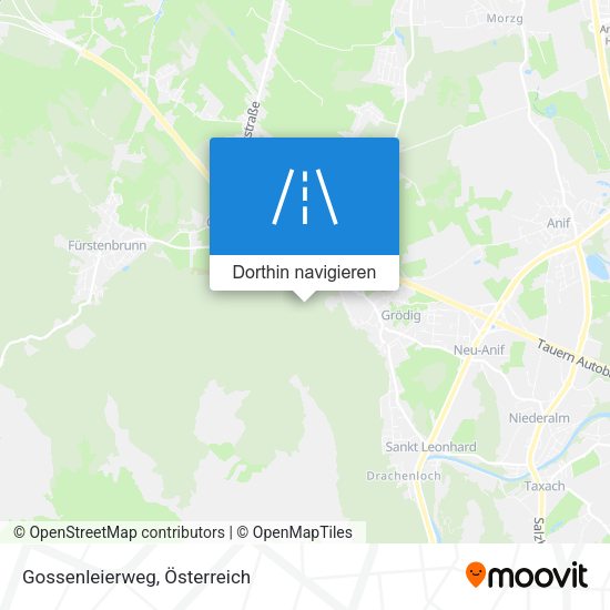 Gossenleierweg Karte