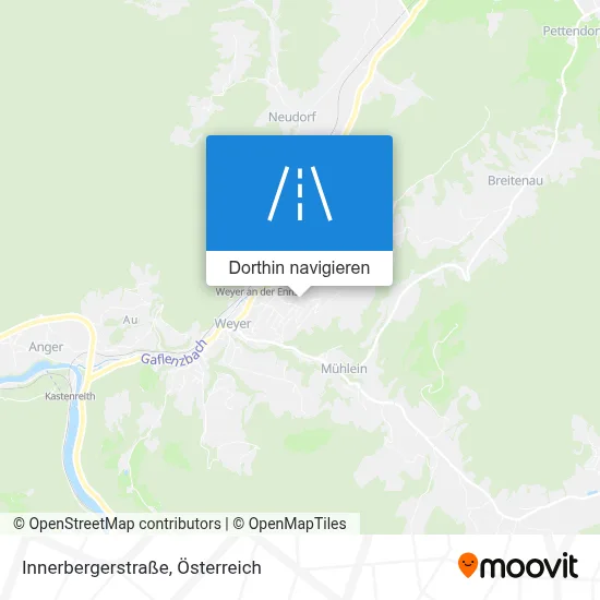 Innerbergerstraße Karte