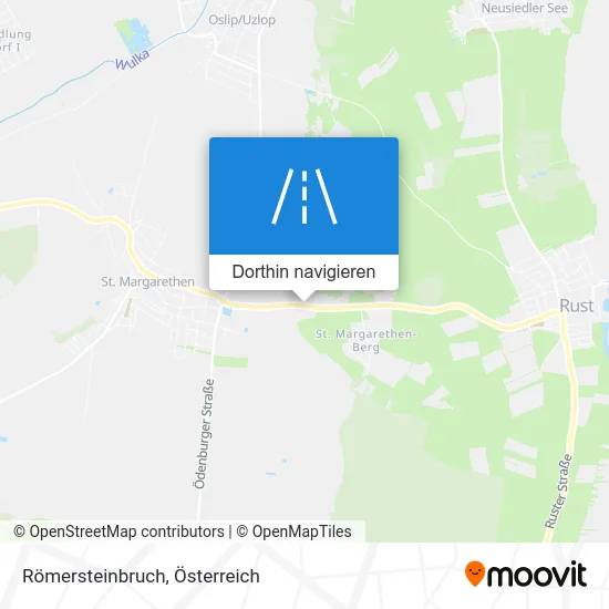 Römersteinbruch Karte