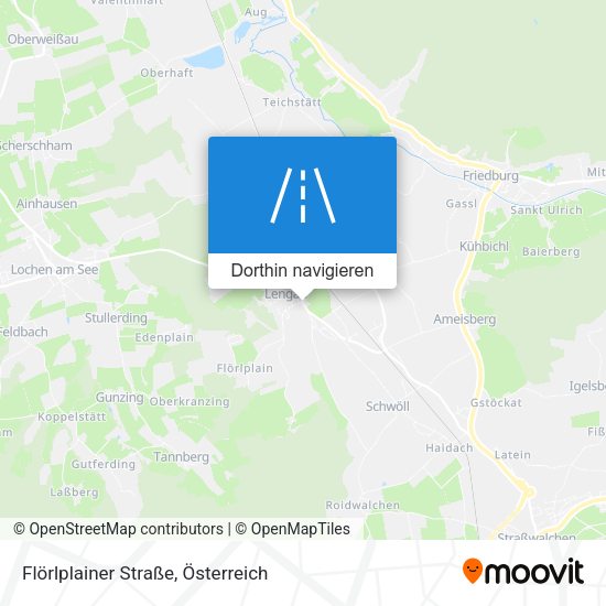 Flörlplainer Straße Karte