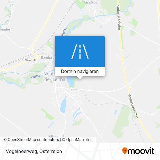 Vogelbeerweg Karte