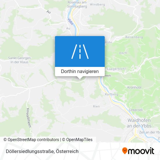 Döllersiedlungsstraße Karte