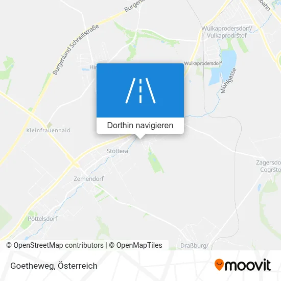 Goetheweg Karte