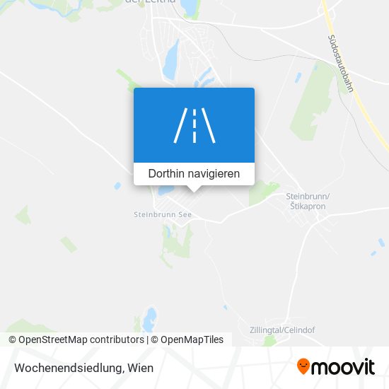 Wochenendsiedlung Karte