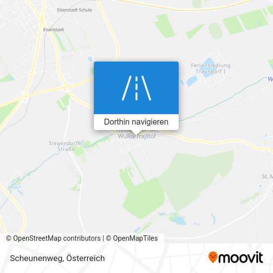 Scheunenweg Karte