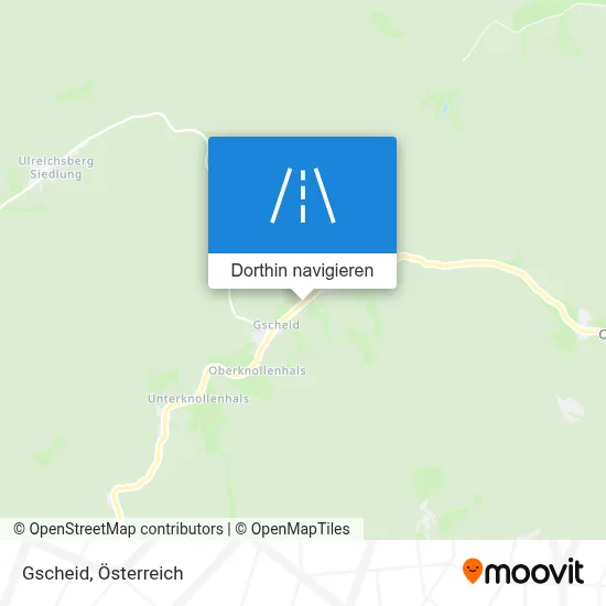 Gscheid Karte