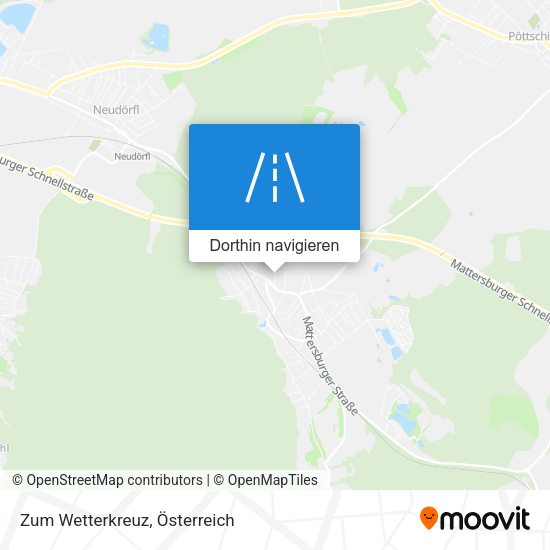 Zum Wetterkreuz Karte