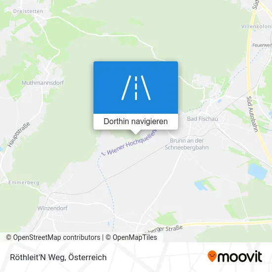 Röthleit'N Weg Karte