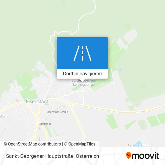 Sankt-Georgener-Hauptstraße Karte