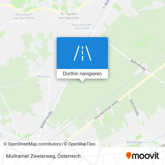 Mollramer Zweierweg Karte