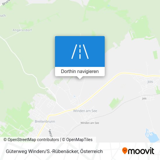 Güterweg Winden/S.-Rübenäcker Karte