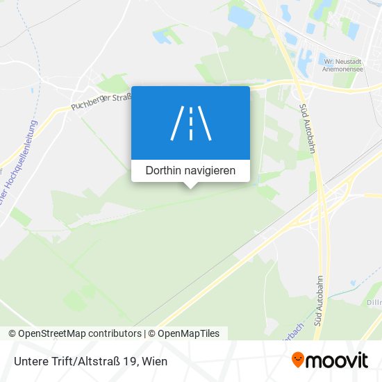 Untere Trift/Altstraß 19 Karte