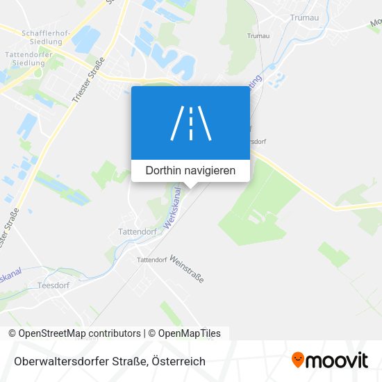 Oberwaltersdorfer Straße Karte