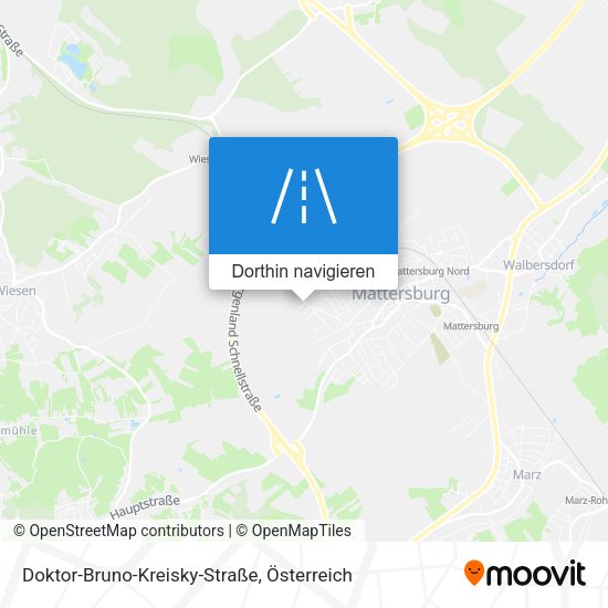 Doktor-Bruno-Kreisky-Straße Karte