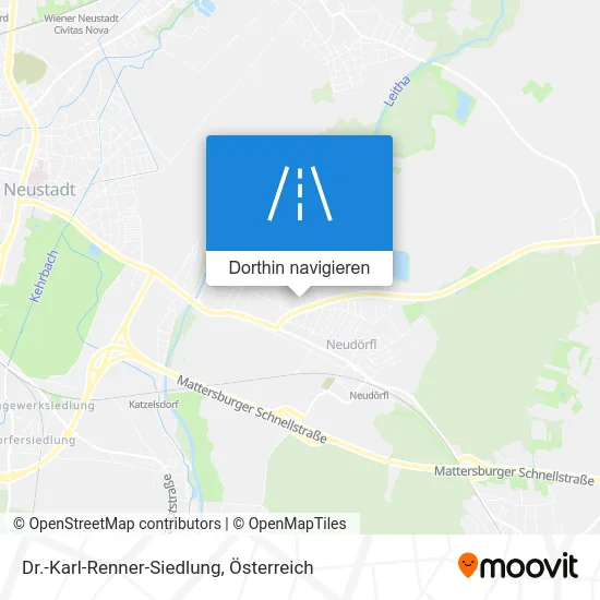 Dr.-Karl-Renner-Siedlung Karte