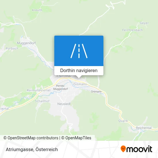 Atriumgasse Karte