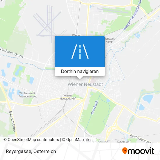 Reyergasse Karte