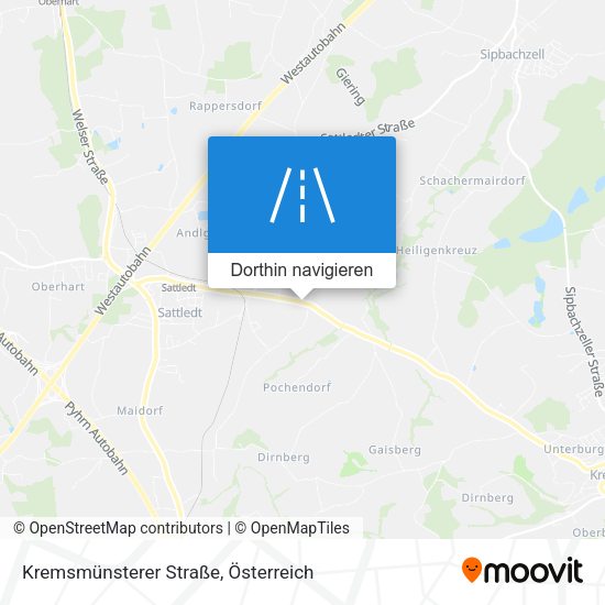 Kremsmünsterer Straße Karte