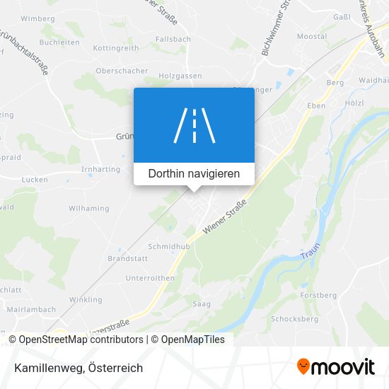 Kamillenweg Karte