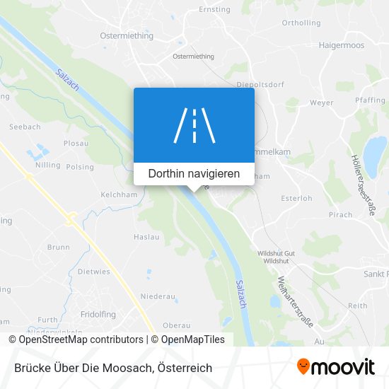 Brücke Über Die Moosach Karte