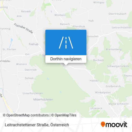 Leitrachstettener Straße Karte