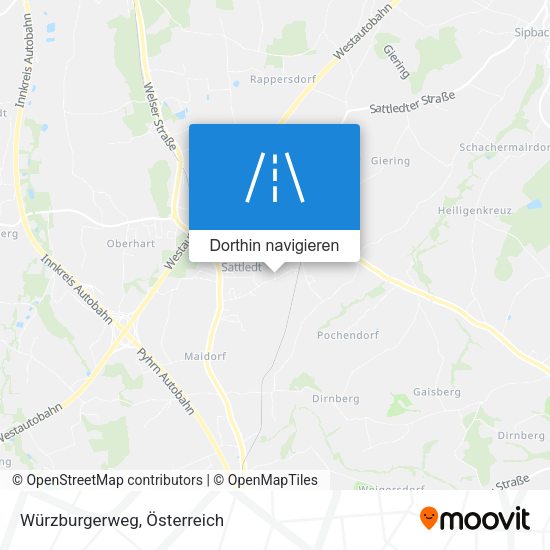 Würzburgerweg Karte