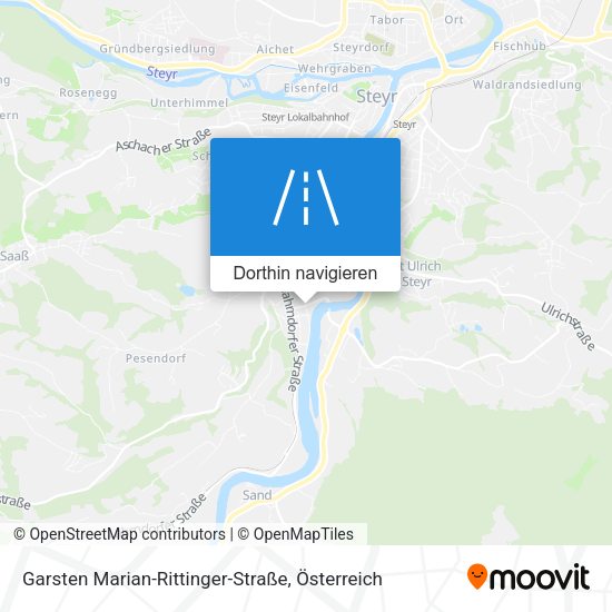 Garsten Marian-Rittinger-Straße Karte