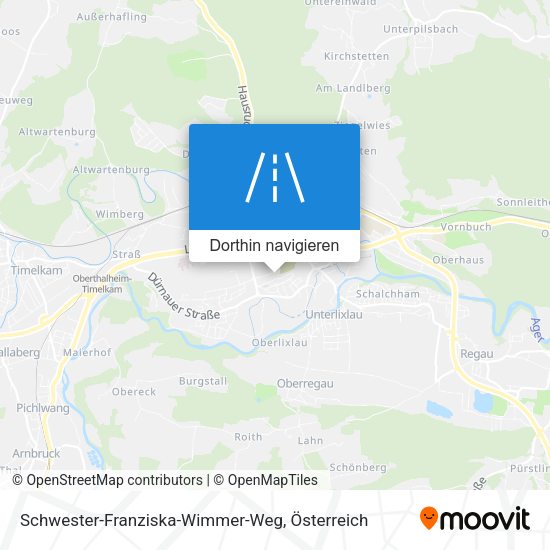 Schwester-Franziska-Wimmer-Weg Karte