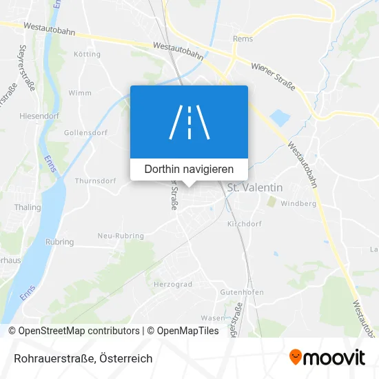 Rohrauerstraße Karte