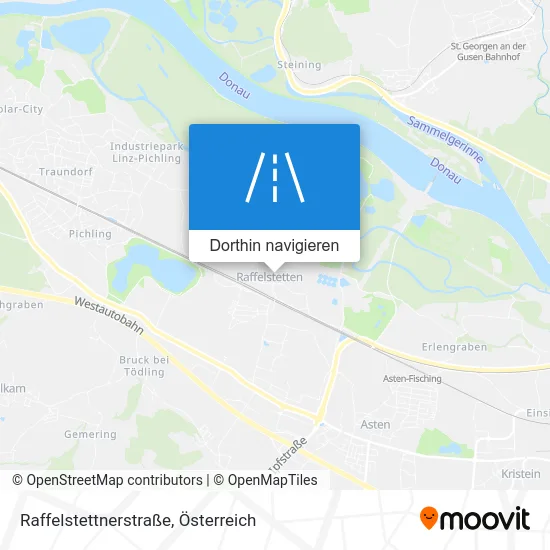 Raffelstettnerstraße Karte
