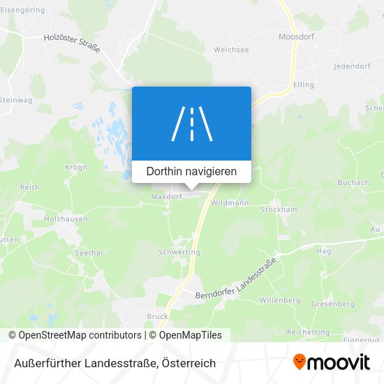 Außerfürther Landesstraße Karte