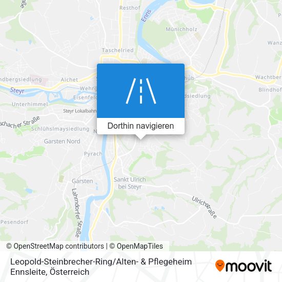 Leopold-Steinbrecher-Ring / Alten- & Pflegeheim Ennsleite Karte