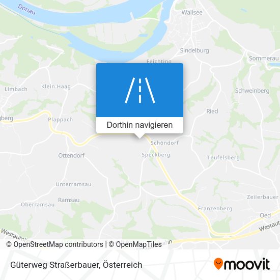 Güterweg Straßerbauer Karte