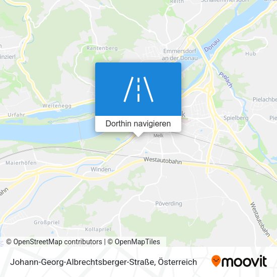 Johann-Georg-Albrechtsberger-Straße Karte