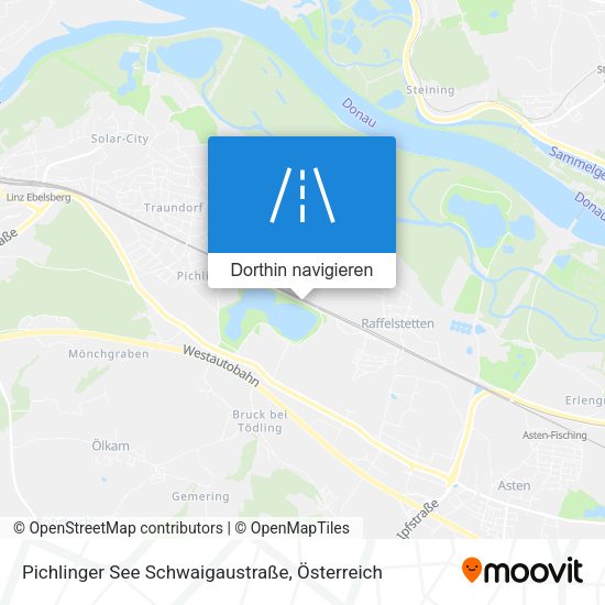 Pichlinger See Schwaigaustraße Karte
