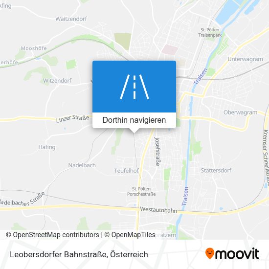 Leobersdorfer Bahnstraße Karte