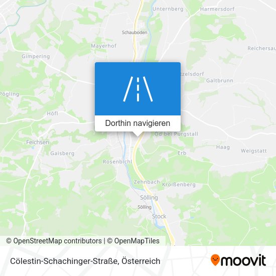 Cölestin-Schachinger-Straße Karte