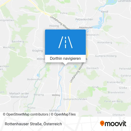 Rottenhauser Straße Karte