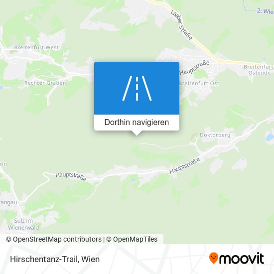 Hirschentanz-Trail Karte