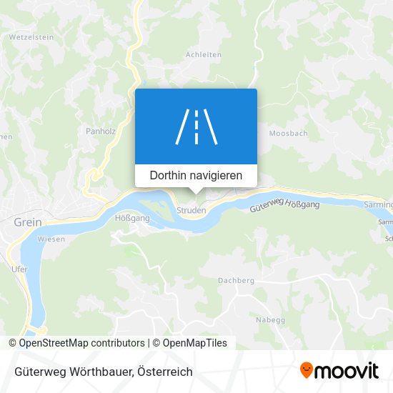 Güterweg Wörthbauer Karte