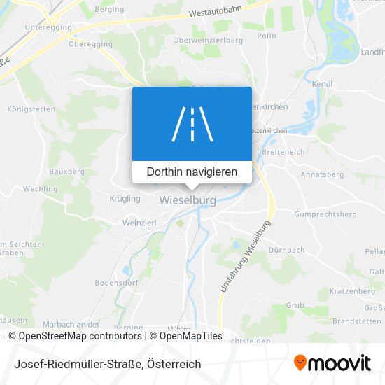 Josef-Riedmüller-Straße Karte