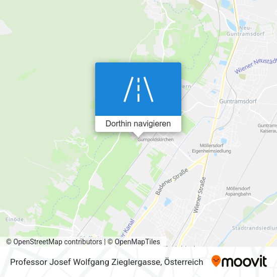 Professor Josef Wolfgang Zieglergasse Karte
