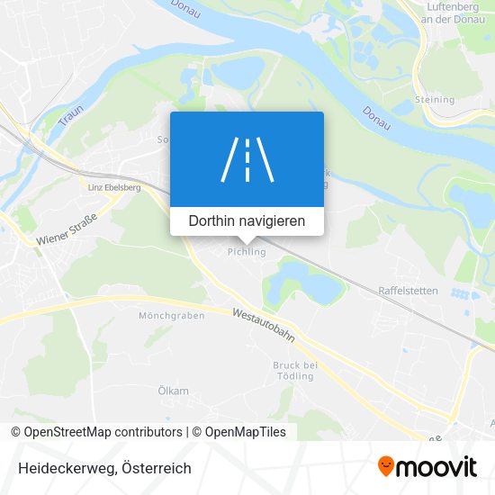 Heideckerweg Karte