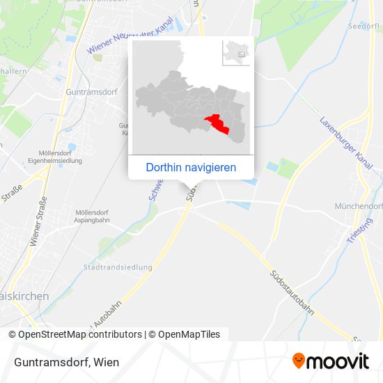 Guntramsdorf Karte