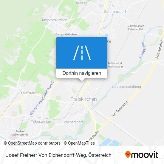 Josef Freiherr Von Eichendorff-Weg Karte