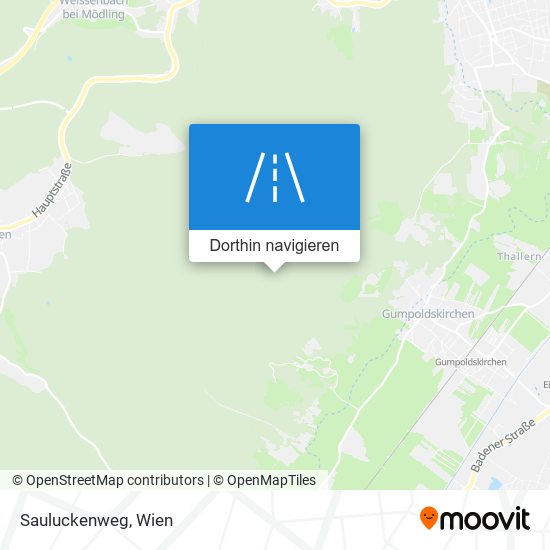 Sauluckenweg Karte