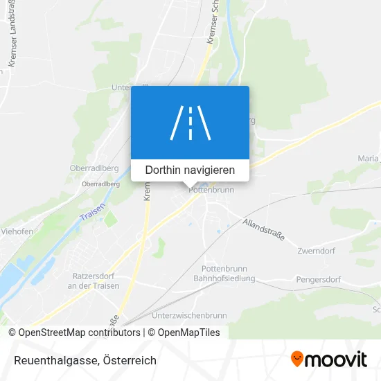 Reuenthalgasse Karte