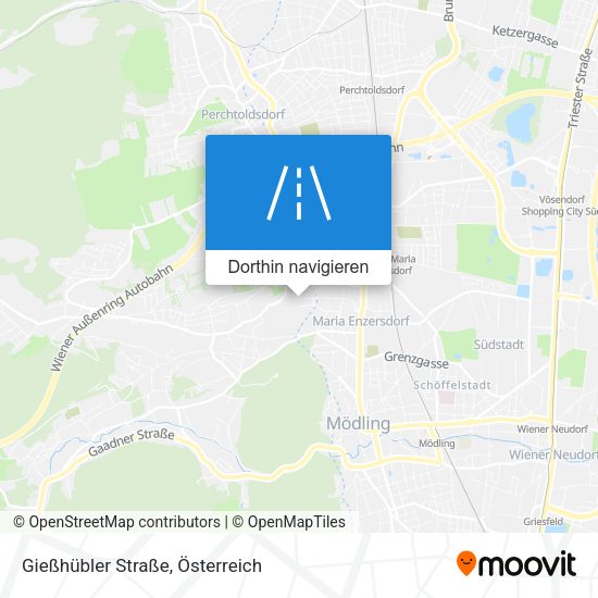 Gießhübler Straße Karte